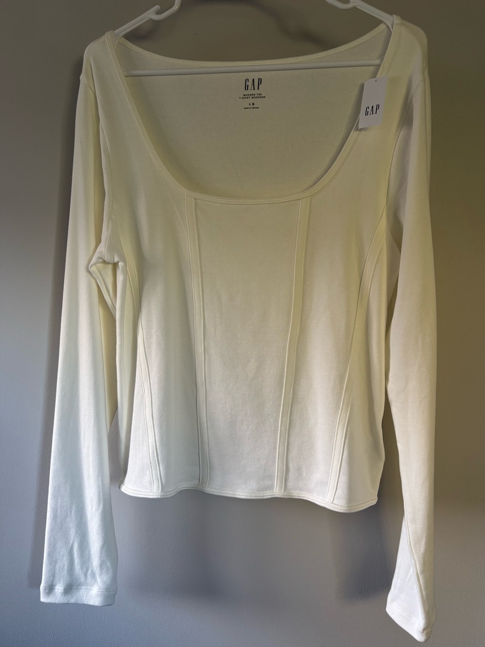 Gap Modern Tee with ‘Boning’ Seaming Detail
